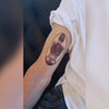 Tatouage temporaire hyperréaliste Bondage Girl - Pack de ArtWear Tattoo Cartoon sur le bras d'un homme et jambe d'une femme