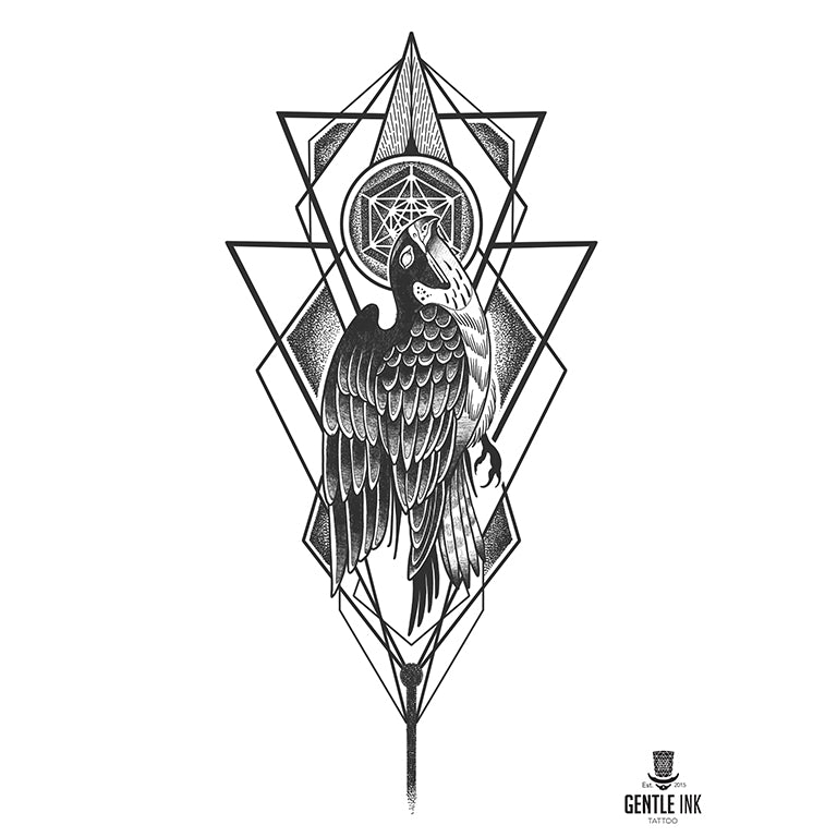 Tatouage temporaire hyperréaliste Sacred Falcon - by Gent de ArtWear Tattoo Collaborations sur le bras d'un homme et jambe d'une femme