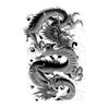 Tatouage temporaire hyperréaliste Asian Dragon de ArtWear Tattoo Animaux sur le bras d'un homme et jambe d'une femme