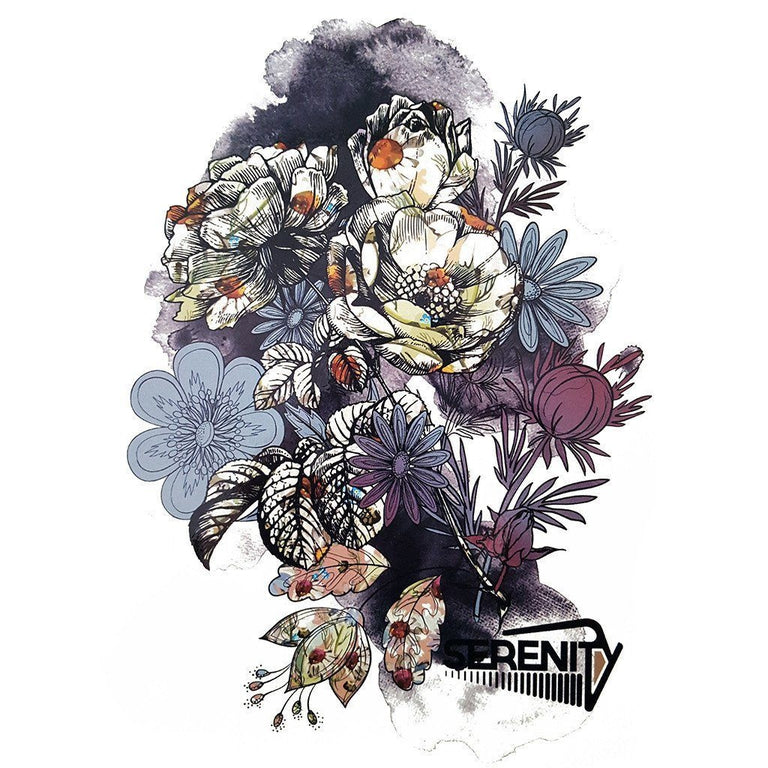 Tatouage temporaire hyperréaliste Flowers Bouquet de ArtWear Tattoo Fleurs sur le bras d'un homme et jambe d'une femme