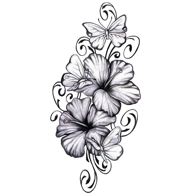 Tatouage Temporaire Lily Flowers ArtWear Tattoo