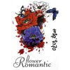 Tatouage temporaire hyperréaliste Romantic Flower de ArtWear Tattoo Fleurs sur le bras d'un homme et jambe d'une femme