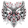 Tatouage temporaire hyperréaliste Flower Design Concept de ArtWear Tattoo Mandala sur le bras d'un homme et jambe d'une femme