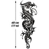 Tatouage temporaire hyperréaliste Maori Dragon Sleeve de ArtWear Tattoo Maori/Polynésien sur le bras d'un homme et jambe d'une femme