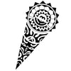 Tatouage temporaire hyperréaliste New Maori V1 de ArtWear Tattoo Maori/Polynésien sur le bras d'un homme et jambe d'une femme