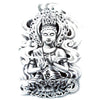 Tatouage temporaire hyperréaliste Buddha 4 de ArtWear Tattoo Religieux sur le bras d'un homme et jambe d'une femme